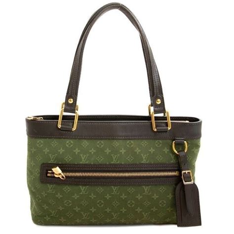 louis vuitton olive green strap bag